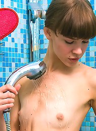 Brunette Plays With A Showerhead Teen Porn Pix